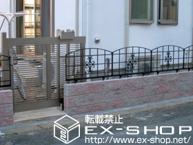 の門扉 スライドドア3型 施工例