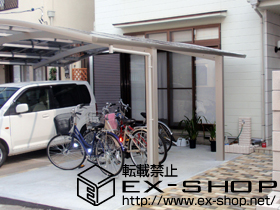 のカーポート プレシオスポート ワイド 積雪〜20cm対応 施工例