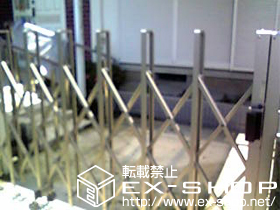 のカーゲート トリップゲート PA型 ノンレール 片開き 施工例