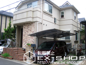 のカーポート カーブポートシグマIII 積雪〜20cm対応 施工例