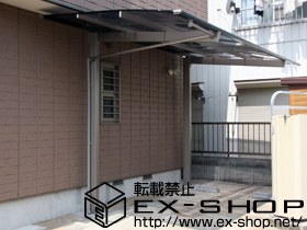 のカーポート エックスルーフ 前下がり 積雪〜20cm対応 施工例