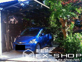 のカーポート カーブポートシグマIII 積雪〜20cm対応 施工例