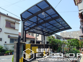 のカーポート カーブポートシグマIII 延長 積雪〜20cm対応 施工例