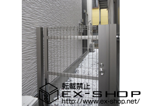 の門扉 ハイグリッド門扉 NF1型 片開き 柱使用 施工例