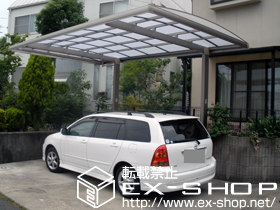 のカーポート キューブポートプラス レギュラー 積雪〜20cm対応 施工例