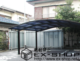 のカーポート プレシオスポート ワイド 積雪〜20cm対応 施工例