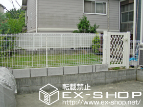のフェンス・柵 イーネットフェンス1F型 施工例