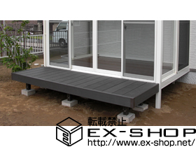 のウッドデッキ リコステージII  単体 施工例