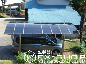 のカーポート カルエードシグマIII 積雪〜20cm対応 施工例