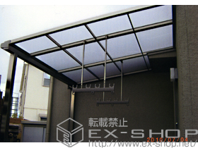 のテラス屋根 ライザーテラス F型 テラスタイプ 積雪〜20cm対応 施工例