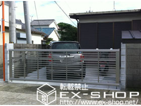 のカーゲート ワイドオーバードアR1型 手動式 施工例