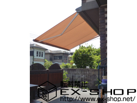 のオーニング・日よけ 彩鳥C型 ボックスタイプ 手動式 施工例