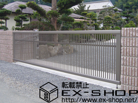 のカーゲート ワイドオーバードアR2型 電動式 施工例