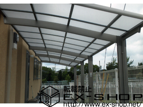 のカーポート カーブポートシグマIII 縦連棟 積雪〜20cm対応 施工例