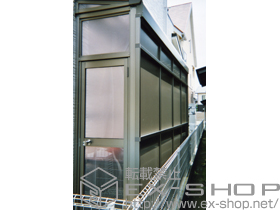 のストックヤード サンクストックヤードF型 パネルタイプ ヤード仕様 積雪〜20cm対応 施工例