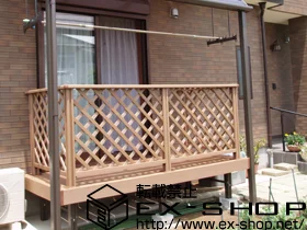 LIXIL ���N�V��(�g�X�e��)�̃E�b�h�f�b�L ���R�X�e�[�WII �P��+�f�b�L�t�F���X �t���b�g���`�X�p�l���i�e�ڃ^�C�v�j �{�H��