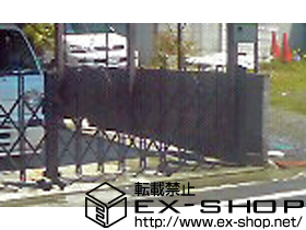 のフェンス・柵 イーネットフェンス1F型 自由柱タイプ 施工例