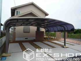 のカーポート テールポートシグマIII ワイド 積雪〜20cm対応 施工例