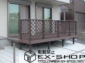 �ޗǌ�����s��LIXIL ���N�V���i�g�X�e���j�̃E�b�h�f�b�L ���R�X�e�[�W�U �P�� +�t���b�g���`�X�t�F���X�i�e�ځj �{�H��