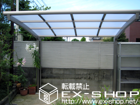 のサイクルポート・駐輪場 カーブポートシグマIIIミニ 積雪〜20cm対応 施工例