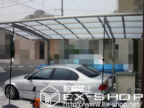 のカーポート カーブポートシグマIII 積雪〜20cm対応 施工例