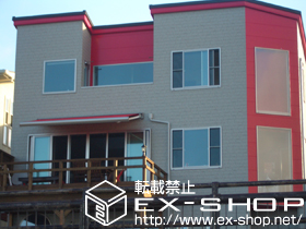 のオーニング・日よけ 彩鳥S型 ボックスタイプ 手動式 施工例