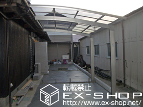 のカーポート カーブポートシグマ? 積雪〜20cm対応 施工例