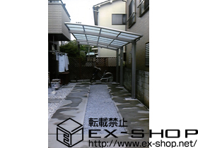 のカーポート カーブポートシグマIII 延長タイプ 積雪〜20cm対応 施工例