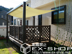 のオーニング・日よけ 彩樹B型 ボックスタイプ 手動式 施工例