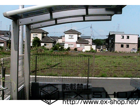 のサイクルポート・駐輪場 レイナポート ミニ 積雪〜20cm対応 施工例