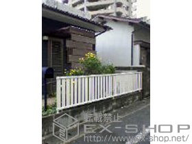 のフェンス・柵 ハイミレーヌR4型[フリーポール] 施工例