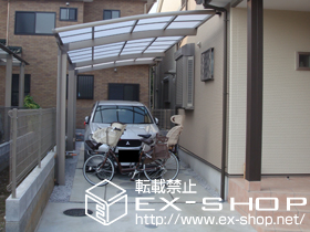 のカーポート カーブポートシグマIII 延長 積雪〜20cm対応 施工例