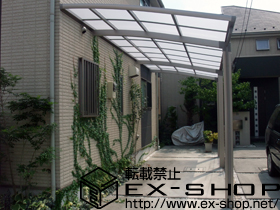 のカーポート ルーフポートシグマIII 延長　積雪〜20cm対応 施工例