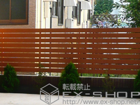 のフェンス・柵 スタンダートフェンス3型 自由柱施工 施工例