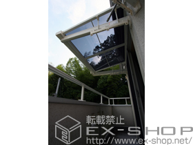 のバルコニー・ベランダ屋根 ライザーテラスII F型 ルーフタイプ 単体 積雪〜20cm対応 施工例