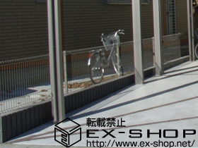 のフェンス・柵 イーネットフェンス1F型 施工例