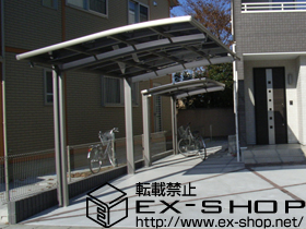 のカーポート カーブポートシグマIII 積雪〜20cm対応 施工例