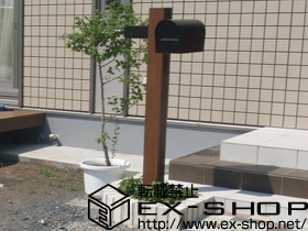 の機能門柱・ポスト スタンダード ポストユニット3型 NJB5セット 施工例