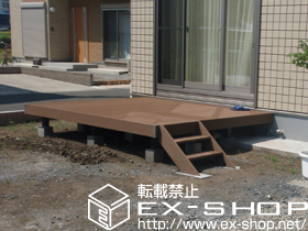 のウッドデッキ リウッドデッキII 施工例