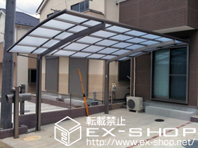 のカーポート カーブポートシグマIII 積雪〜20cm対応 施工例