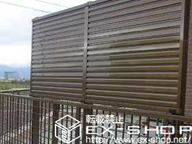 のフェンス・柵 プリレオR9型フェンス 施工例