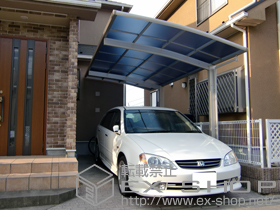 のカーポート プレシオスポート 積雪〜20cm対応 施工例