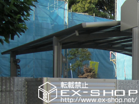 のカーポート カーブポートシグマＩＩＩ ワイド 積雪〜20cm対応 施工例