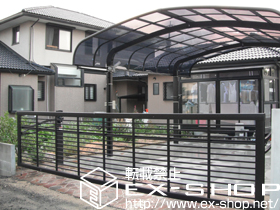 のカーゲート ワイドオーバードアR1型 手動式 施工例