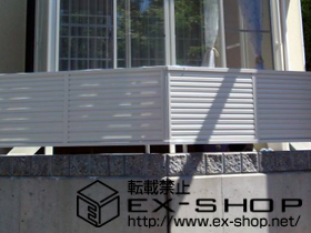 のフェンス・柵 プリレオ　R9型　フェンス　フリーポール仕様 施工例