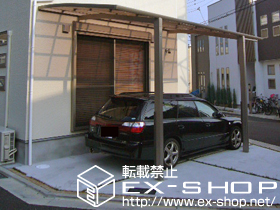 のカーポート ルーフポートシグマＩＩＩ 積雪〜30ｃｍ対応 施工例