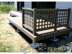 ��ʌ��O���s��YKKAP�̃E�b�h�f�b�L ���E�b�h�f�b�LII �P��+���E�b�h�f�b�L�t�F���X1�^ �䌅�i�q+�Ɨ������E�b�h�X�e�b�v �{�H��