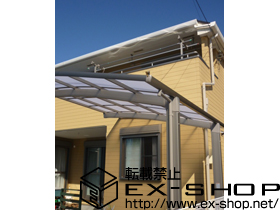 のカーポート カーブポートシグマIII 積雪〜20cm対応 施工例