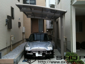 のカーポート カーブポートシグマ? 積雪〜20cm対応 施工例