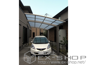 のカーポート カーブポートシグマIII 積雪〜20cm対応＋着脱式サポート 施工例